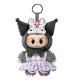 The Monsters Labubu Keychain Kuromi Vinyl Plush Pendant