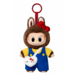 The Monsters Labubu Keychain X Hello Kitty Vinyl Plush Pendant