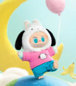 The Monsters Labubu Keychain × Pochacco Vinyl Plush Pendant