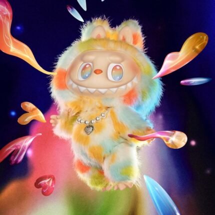 Labubu Doll Mokoko Big Into Energy Series – rock the universe Vinyl Plush Doll