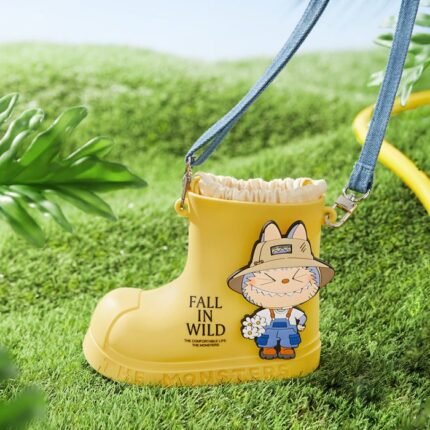 Fall In Wild Series Rain Boot Labubu Bag