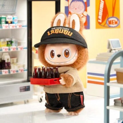 Labubu Keychain The Monsters Wacky Mart Series Vinyl Plush